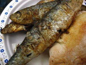 Portuguese-grilled-sardines